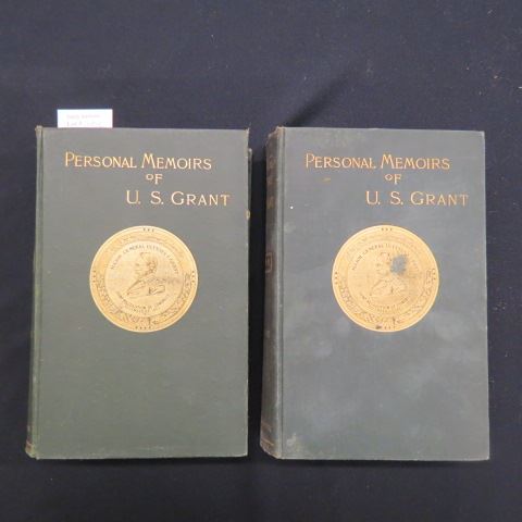 Appraisal: Volumes Personal Memoirs of U S Grant