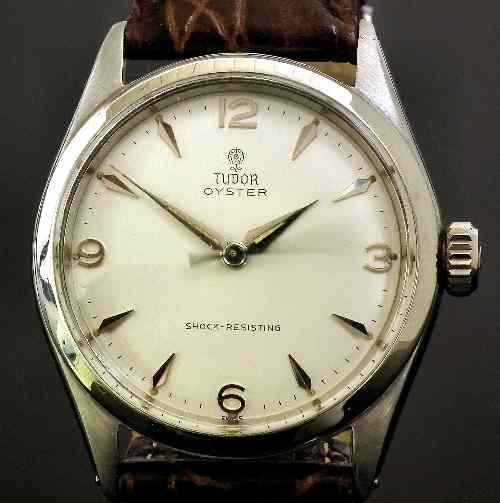 Appraisal: A s gentleman's Rolex wristwatch the silvered dial quarter set