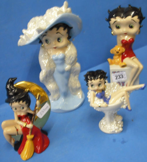 Appraisal: Wade Betty Boop Figures Cheers Years Trick or Treat Large