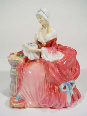 Appraisal: Hand painted Royal Doulton figurine 'Penelope' HN factory mark to