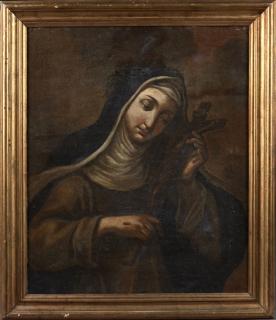 Appraisal: Italian School The Madonna th c oil on can Italian