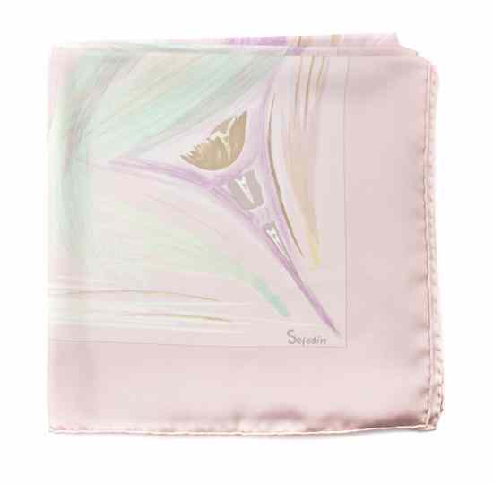 Appraisal: An Hermes Silk Scarf in a 'La Tour Eiffel S'Envoie'