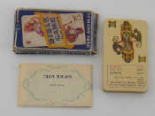 Appraisal: Judaica A set of biblical playing card by Ze'ev Raban