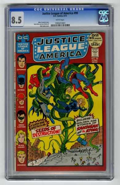 Appraisal: Justice League of America CGC Click for full description