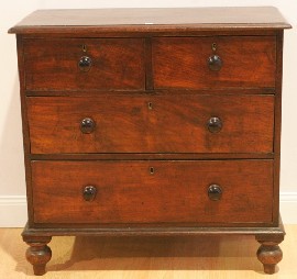 Appraisal: A th century Australian cedar chest of drawers cm wide