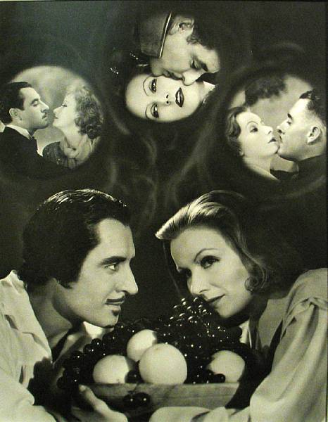 Appraisal: George Hurrell The Reunion Greta Garbo and John Gilbert Gelatin