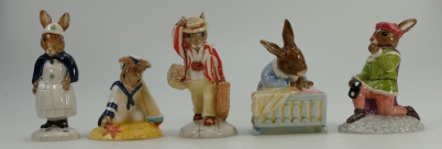 Appraisal: A collection of Royal Doulton Bunnykins figures to include Nurse