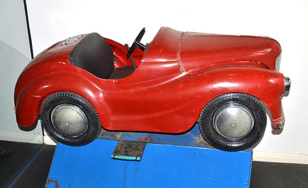 Appraisal: AUSTIN J PEDAL CAR CONVERTED TO MECHANICAL AMUSEMENT RIDE MADE