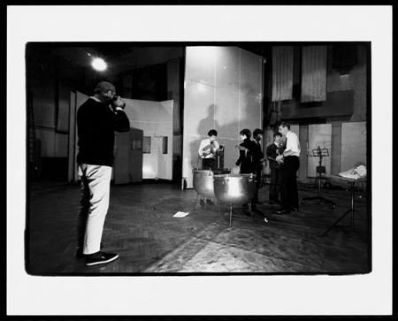 Appraisal: DAVID SEARLE BRITISH CONTEMPROARY NORMAN PARKINSON PHOTOGRAPHING THE BEATLES AT