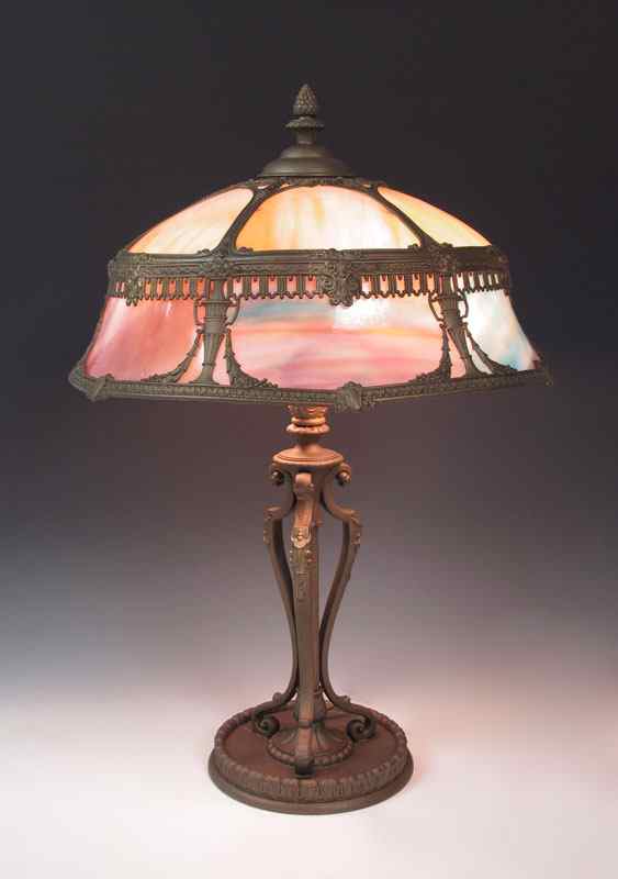 Appraisal: PITTSBURGH TABLE LAMP Ca - Made for the Milhender Light