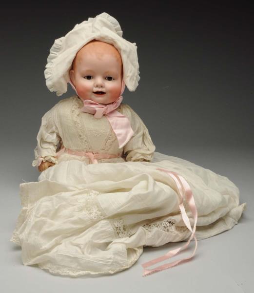 Appraisal: Happy Bonnie Babe Character Doll Bisque head by Georgene Averill