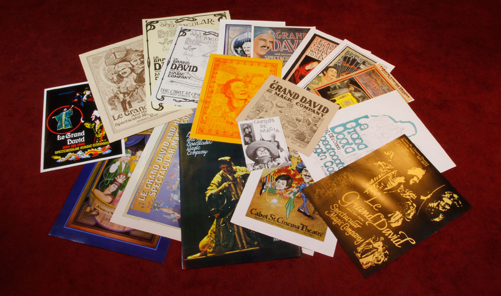 Appraisal: - Le Grand David and his Spectacular Magic Company Posters