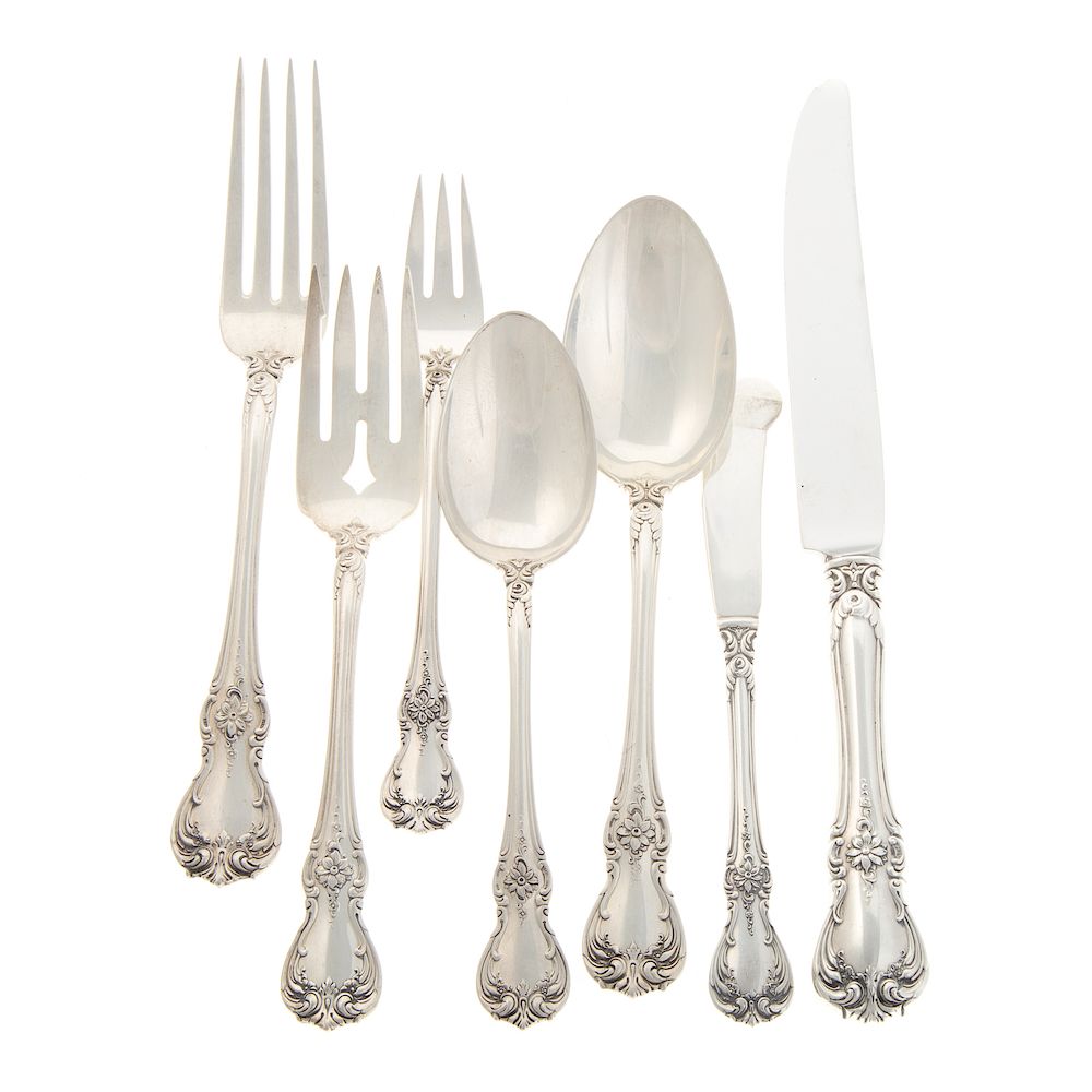 Appraisal: Towle Sterling Old Master Flatware Service Service for twelve including