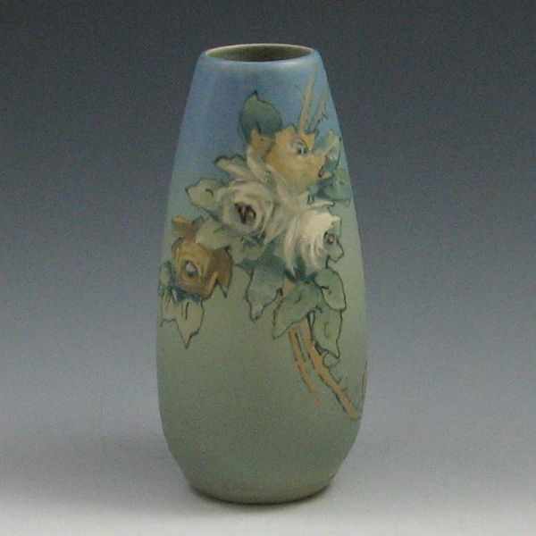 Appraisal: Weller Hudson Vase marked with Weller Ware ink stamp signed