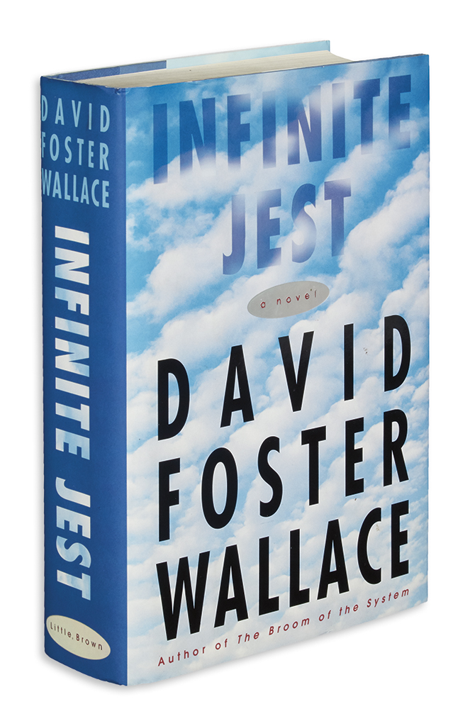 Appraisal: WALLACE DAVID FOSTER Infinite Jest Thick vo publisher's blue cloth