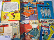 Appraisal: A large quantity of TINTIN comics between and Approx copies