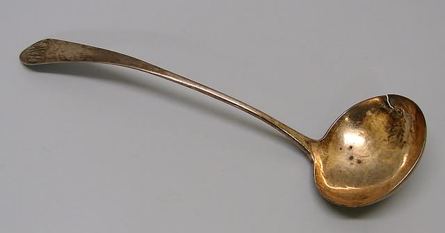 Appraisal: Soup ladle by Ludwig Heck Lancaster Pa circa L Heck