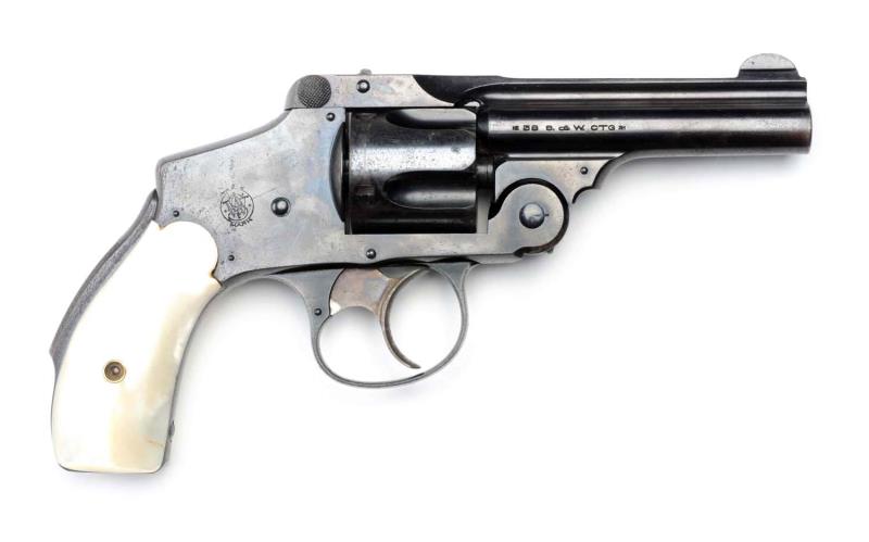 Appraisal: S W Hammerless Model Revolver Serial This is considered a