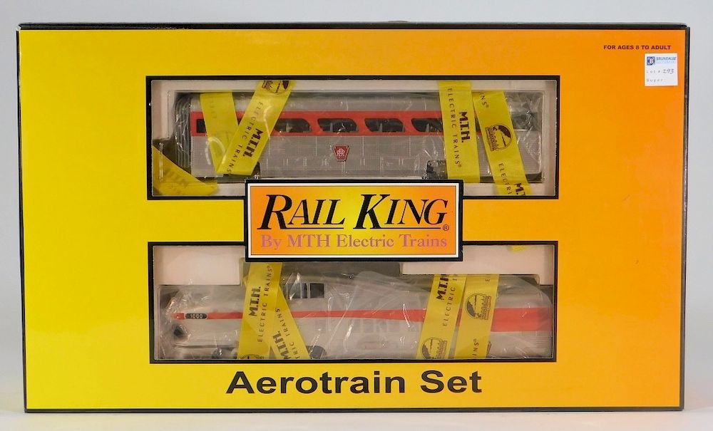 Appraisal: Rail King Pennsylvania Aerotrain Diesel Engine United States Contemporary Three