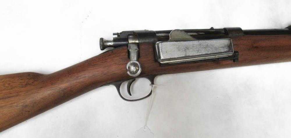 Appraisal: SPORTERIZED ANTIQUE U S MODEL KRAG BOLT ACTION RIFLE -