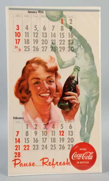 Appraisal: Coca-Cola Calendar Condition Excellent Plus Size x