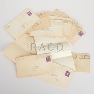 Appraisal: ELEANOR ROOSEVELT LETTERS ETC Ten pieces - on White House