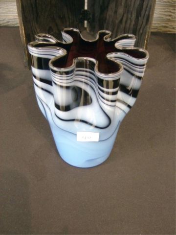 Appraisal: ART GLASS VASE