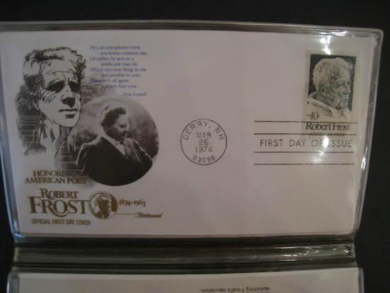 Appraisal: FROST Robert First Day Covers Derry NH N p Six