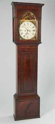 Appraisal: A Long Case Grandfather Clock by John Brown Scotland Early