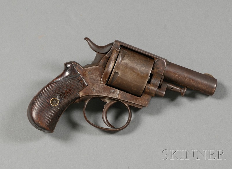 Appraisal: Bulldog Pistol th century engraved The British Bulldog