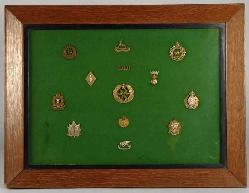 Appraisal: Large Lot of English Canadian Military Medals Description Includes the