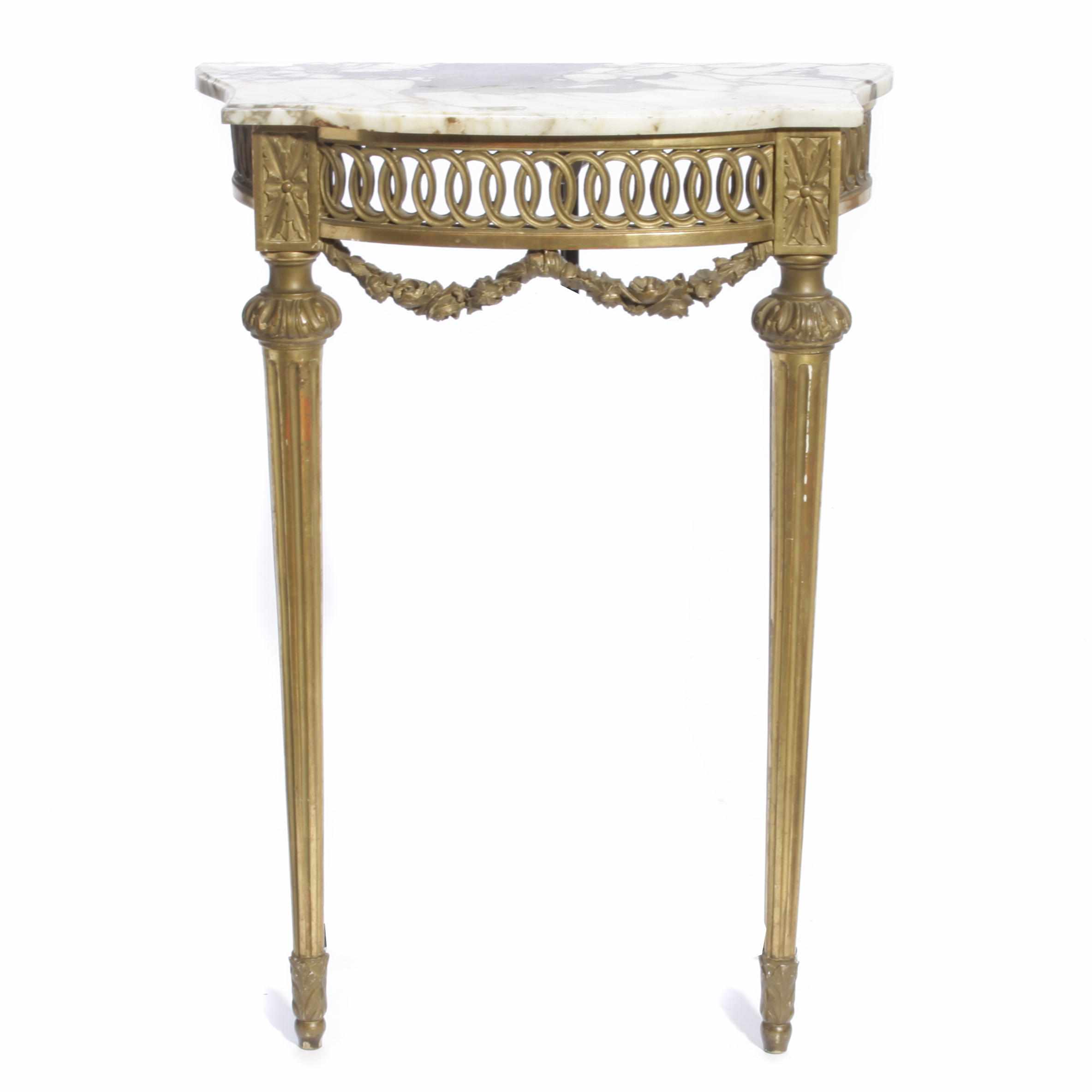 Appraisal: Property of a Southern Gentleman A Louis XVI style giltwood