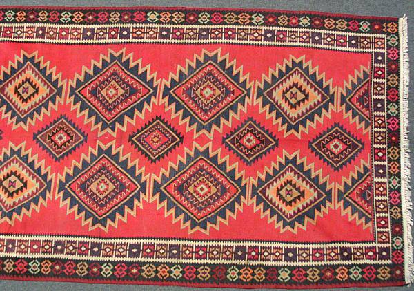 Appraisal: A Kilim size approximately ft in x ft in