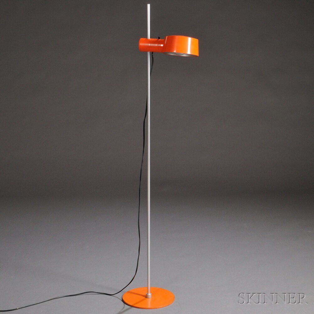 Appraisal: Modern Floor Lamp Metal plastic United States second half th