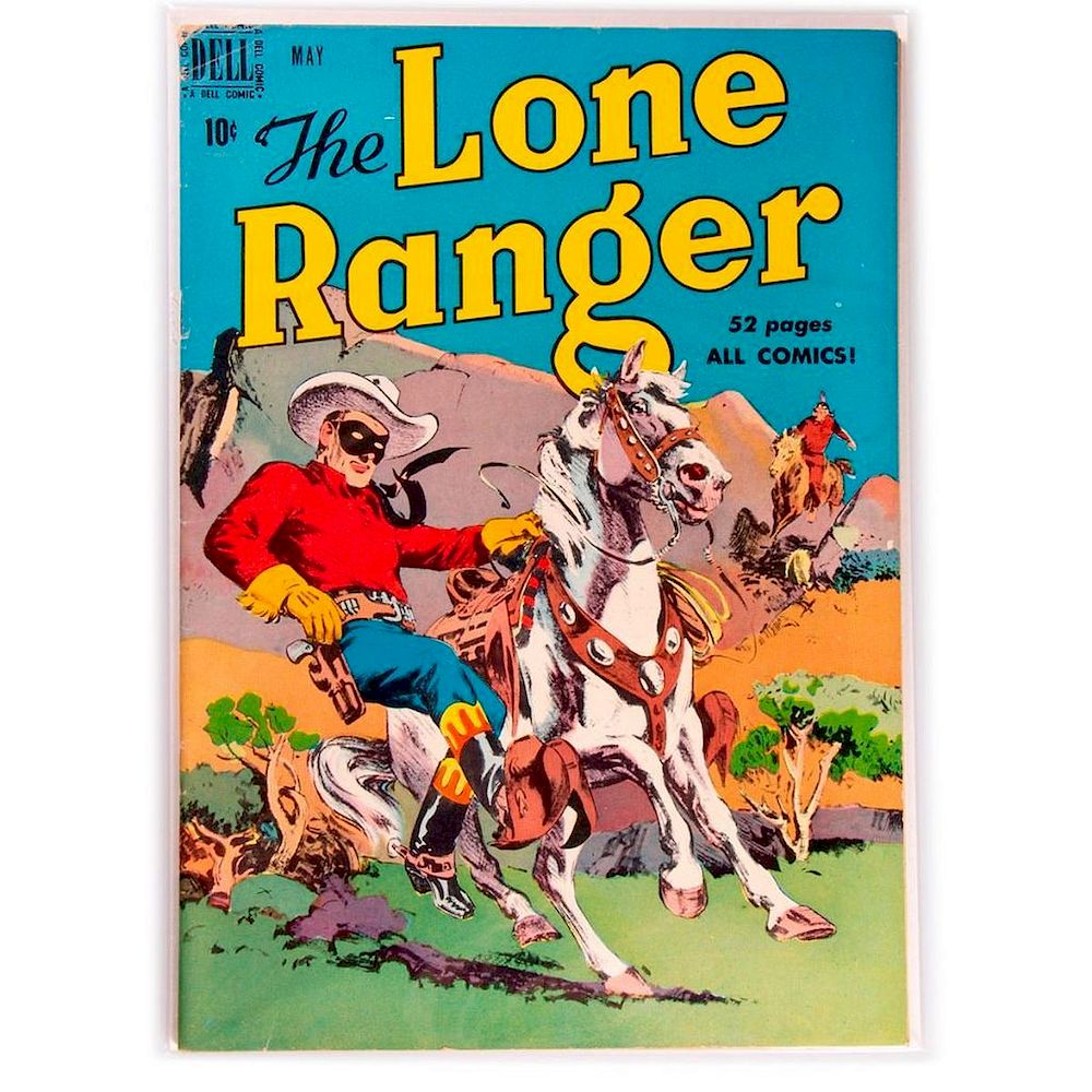 Appraisal: Four The Lone Ranger Comics The Lone Ranger Dell Issue