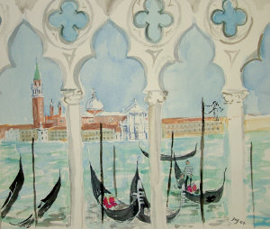 Appraisal: Barbara Dorf b - Santa Maria Maggiore from the Ducal