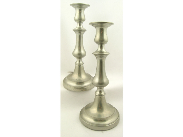 Appraisal: Pair of Reed and Barton Pewter candlesticks tall