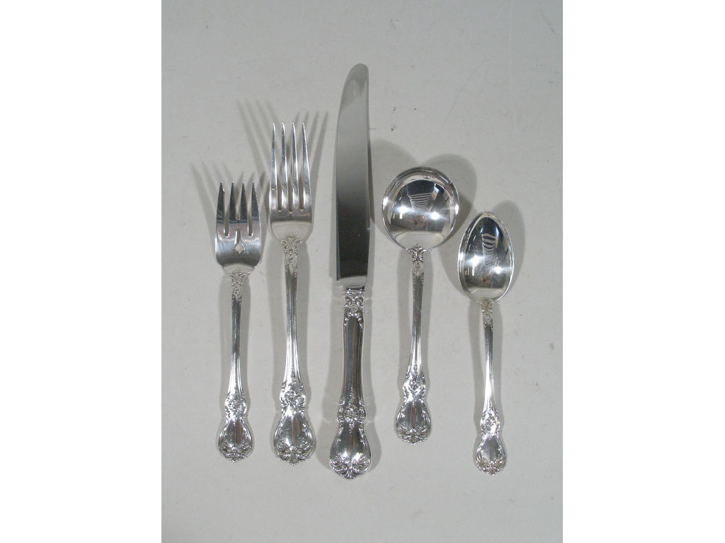 Appraisal: Sterling Flatware Service Old Master by Towle pieces including teaspoons