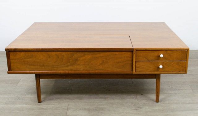 Appraisal: Kip Stewart Coffee Table For Drexel Declaration Kipp Stewart Pittsburgh