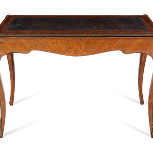 Appraisal: A Louis XV Style Gilt Bronze Mounted Marquetry Tric-Trac Table