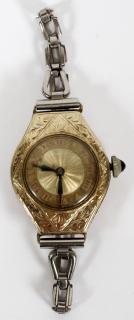 Appraisal: BULOVA LADIES KT GOLD WATCH BULOVA LADIES KT GOLD WATCH