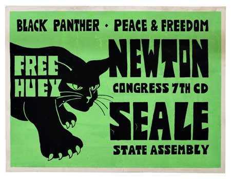 Appraisal: BLACK PANTHERS Newton Congress th CD Seale State Assembly Peace