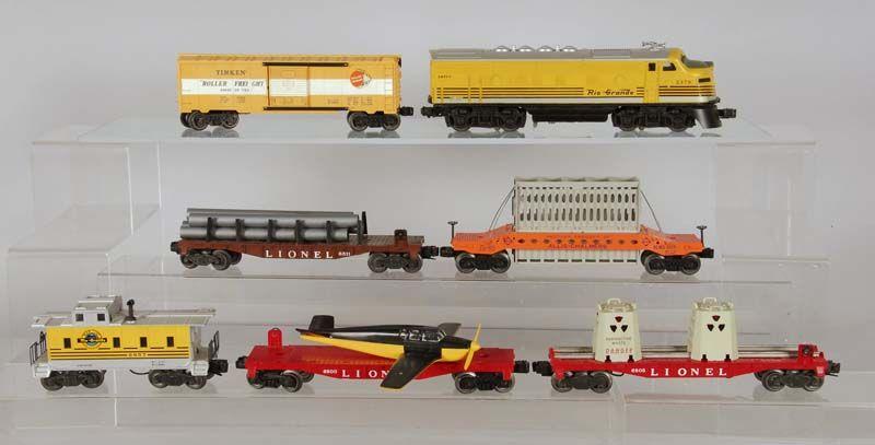 Appraisal: Lionel Denver and Rio Grande O- Train Frei Description Includes