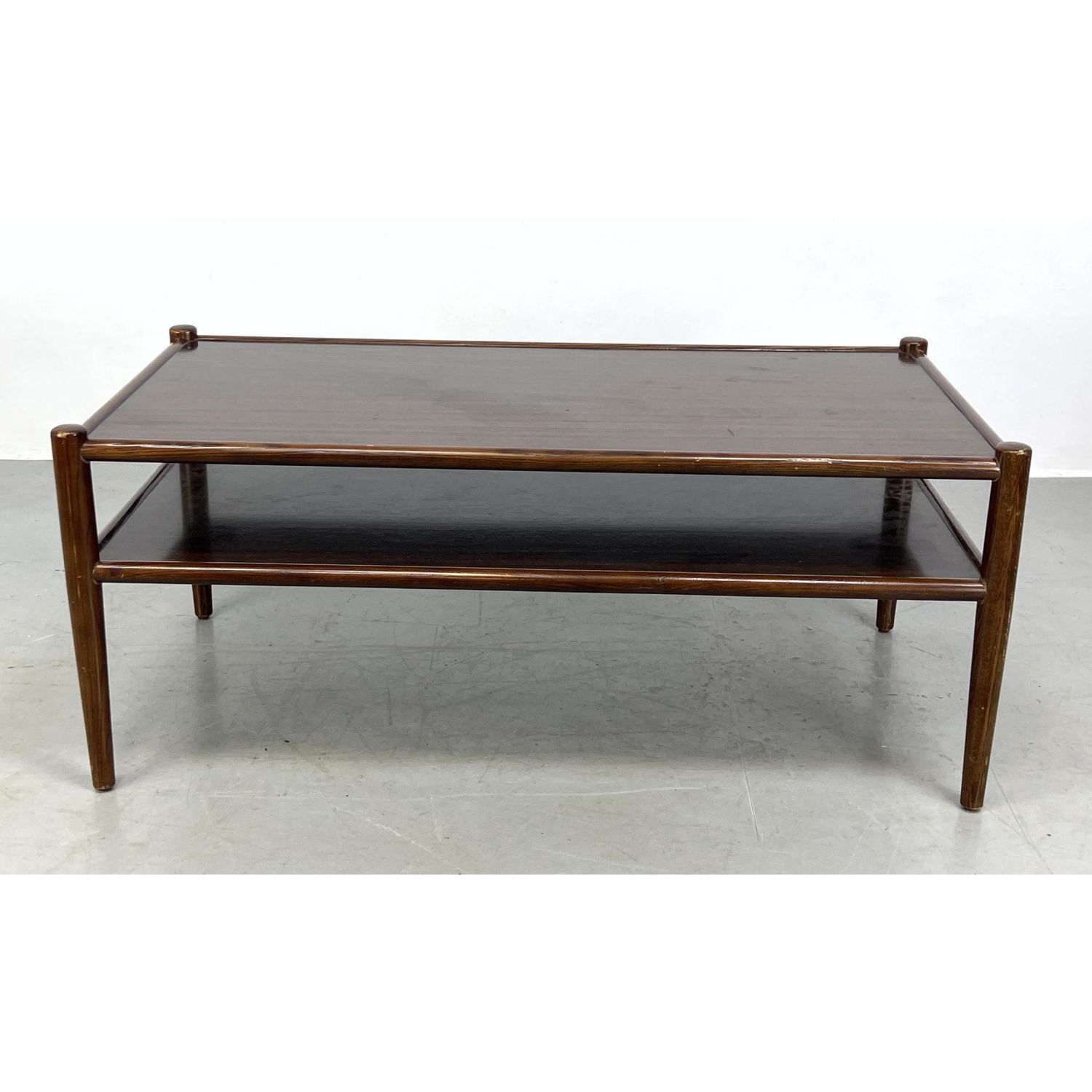 Appraisal: Contemporary WEST ELM Two Level Coffee Table Label Dimensions H