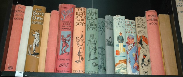 Appraisal: SHELF OF PEROID HARD COVER BOOKS FOR BOYS INCLUDING THE