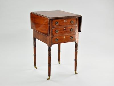 Appraisal: A Mahogany Silver Storage Table With the appearance of an