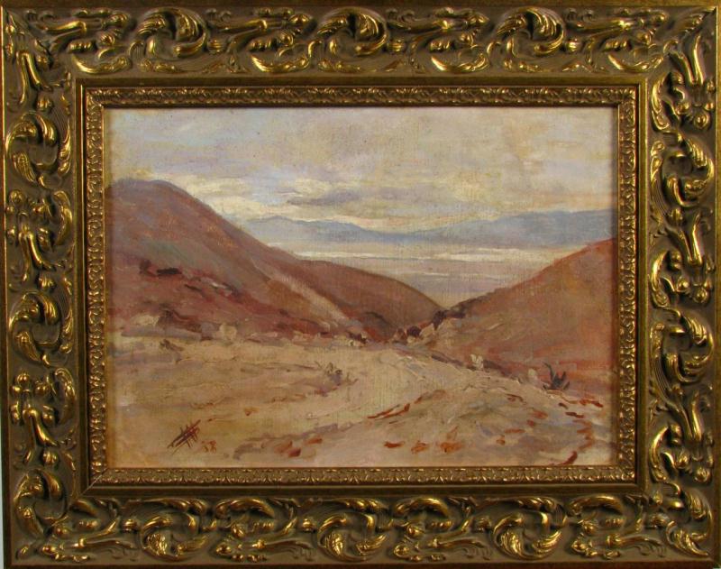 Appraisal: Walter Shirlaw IL - x oil on board monogrammed lower