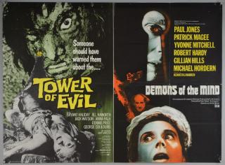 Appraisal: Tower of Evil Demons of the Mind British Double Bill