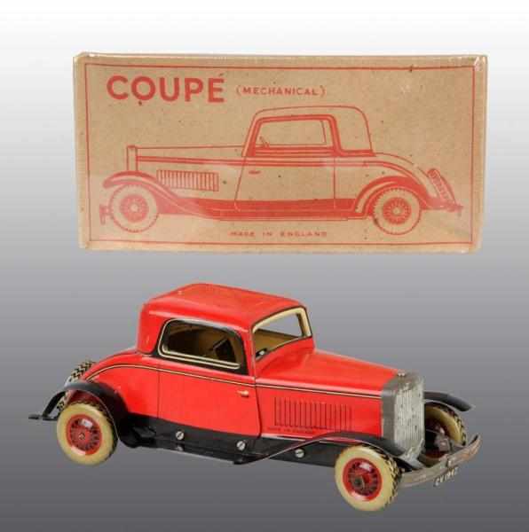 Appraisal: Tin Coupe Automobile Wind-Up Toy Description English Circa Working Made