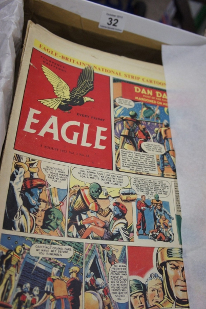 Appraisal: A collection of approximately Eagle Comics dated -